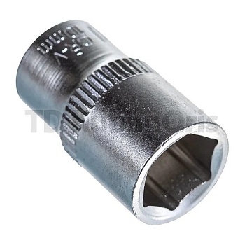 Головка шестигранная 1/4" 10мм.