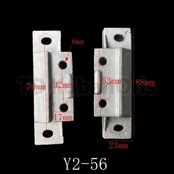 Лапы электродвигателя (верхнее крепление) 32/70