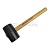 Киянка резиновая TENGDA  TD-0400. d50 (350г) гикори