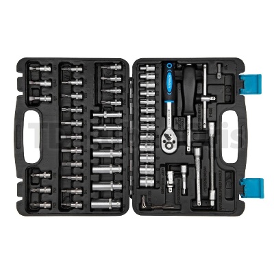 Набор инструмента 53 предм. 1/2" 1/4"DR, CrV AUTOVIRAZH AV-212053