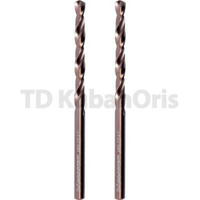 Сверло по металлу кобальтовое HSS-Co  4,0мм 2шт.  Monogram