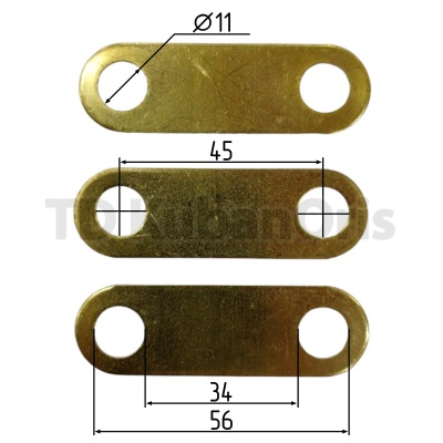 Перемычка 34-56d11 комплект (Т250-280)