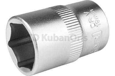 Головка шестигранная 1/2" 19х38мм.