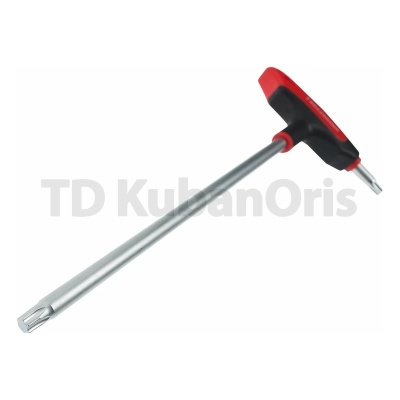 Двусторонний ключ JTC TORX с отверстием T40H и Т-образной рукояткой JTC-784840