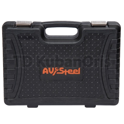 Набор инструментов AV Steel 82 предмета, 1/4", 1/2", профессиональный AV-011082