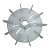 Вентилятор (крыльчатка охлаждения 28/170/29-10) зажим