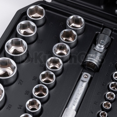 Набор инструмента AV Steel 97 предметов 1/4",1/2", профессиональный AV-011097