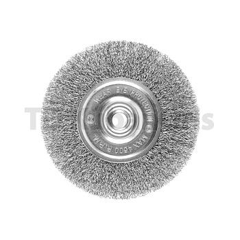 Кордщетка стальная плоская для УШМ 125мм MONOGRAM