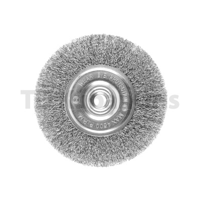 Кордщетка стальная плоская для УШМ 125мм MONOGRAM