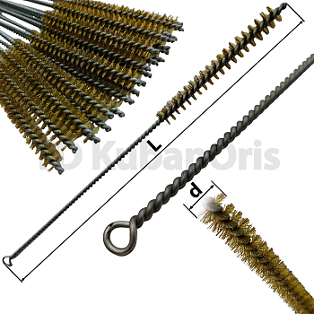 Щетка для паза ~ d 9-215мм.