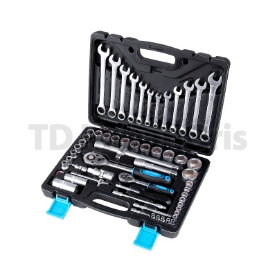 Набор инструмента 61 предм. 1/2" 1/4"DR, CrV AUTOVIRAZH AV-212061