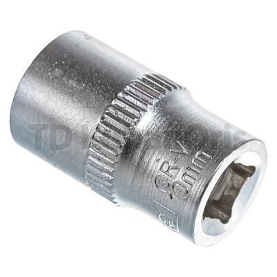 Головка шестигранная 1/4" 10мм.
