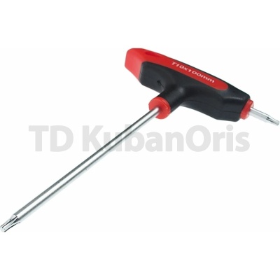 Двусторонний ключ JTC TORX с отверстием T10H и Т-образной рукояткой JTC-784810