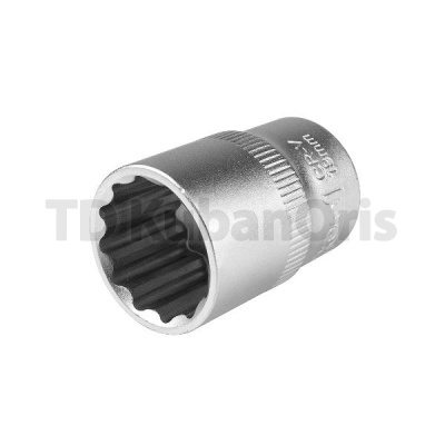 Головка двенадцатигранная 1/2" 19мм.