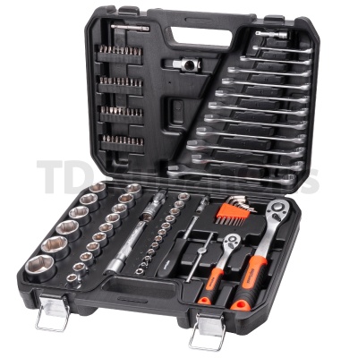 Набор инструмента AV Steel 97 предметов 1/4",1/2", профессиональный AV-011097