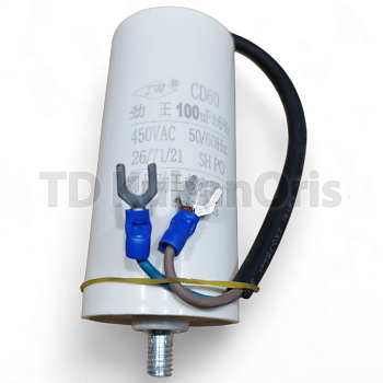 Конденсатор CD60 100,0µF (шпилька)