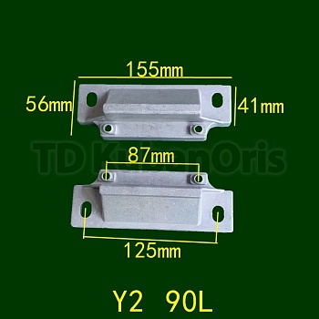 Лапы электродвигателя (нижнее крепление) 87/125
