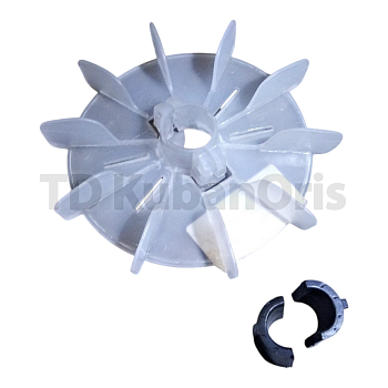 Вентилятор (крыльчатка охлаждения 17(26)/155/25-10) Зажим