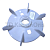 Вентилятор (крыльчатка охлаждения 43/250/54-6)