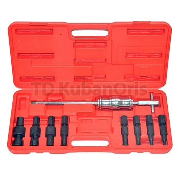 Набор съемников внутренних подшипников, обр. молоток, 9 пред.